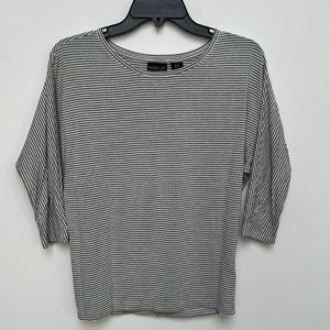 Rachel Zoe Grey/White Top